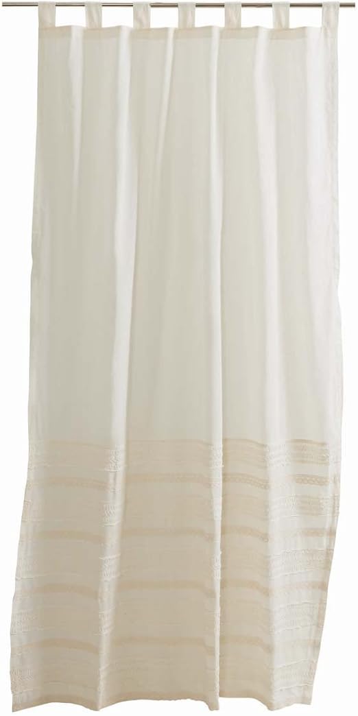 Amazon Com Vhc Brands Farmhouse Window Jasmine White Tab Top