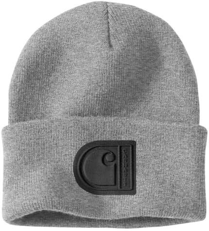 Carhartt Knit Stripe Beanie Black at Amazon Men display picture 2