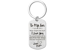 Keychain Gift for Women Men Girls Boys Birthday Christmas Gift Keychain for Friends Daughter Son Dad Mom Sister Brother