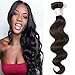 Beauty Forever Brazilian Body Wave Virgin Hair 1 Bundle 95g~100g Brazilian Hair 100% Unprocessed Human Virgin Hair Extensions (20 inch)