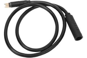 Joyzan Electric Bike Motor Extension Cable, 9 Pin Conversion Line E Bike Waterproof Connector Kit Front Rear Wheel Hub Adapte