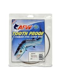 Alambre de pesca simple de acero inoxidable American Fishing Wire, a prueba de dientes