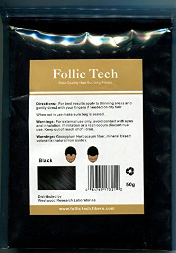 Hair Building Fibers 110 Grams Not 100 Highest Grade Refill That You Can Use for Your Bottles from Competitors Like Toppik®, Xfusion®, Miracle Hair® (Gray)