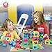 Gamenote Marble Run Set Game - 32pcs STEM Learning Toy for kids, Education Construction Maze Race Game Set (Storage Bag & Guidebook Include)