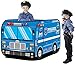 Kiddie Play Pop Up Police Car Tent | Kids Play Tent for Boys & Girls Indoor Outdoor Toy