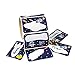 1 Roll of 100 ~ Space Name Tag Stickers ~ Each Sticker Approx. 3 1/2