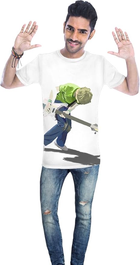 Amazon.com: Scott Pilgrim Movie Poster Unisex T-Shirt XX-Large White: Clothing
