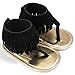Weixinbuy Baby Girl's Tassel Soft Sole Shoes Flip-Flops Sandals 0-18 Months