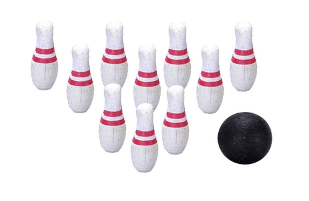 Melody Jane Dolls House Skittles & Ball Bowling Set Miniature 1:12 Games Toy Accessory