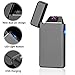 Electronic Dual Arc Cigar Lighter,Oiikury Windproof Rechargeable Flameless Butane Free Plasma Lighter(Black ice)