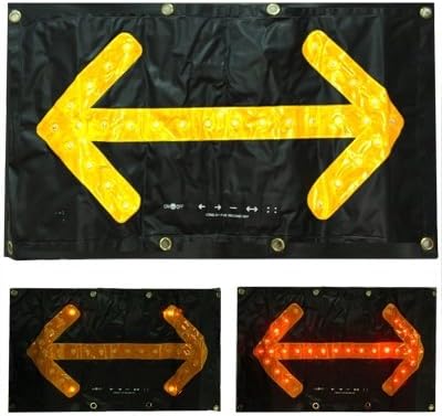 Car Bulbs 30 LED Car Safety Hazard Traffic Two-Way Arrow Direction with Key Indicator Switch Signal Sign