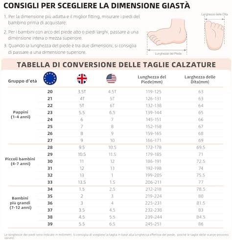 Sandali Sportivi per Bambini,Rosa Caldo/Rosa,36