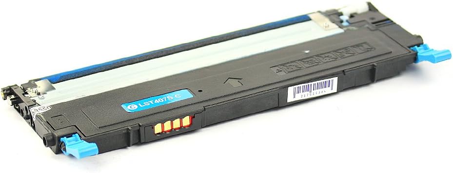 Toner for Samsung C407/CLT-C407S/Samsung C4072/CLT-C4072S/Samsung C4073/CLT-C4073S | Cyan | 1000 Pages