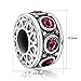 JMQJewelry Heart Birthday Love Birthstone February Purple Crystal Charm Beads For Bracelets Women