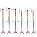 Mermaid Eye Brushes Foundation Makeup Brush Set 10pcs Soft Bristles Beauty Tools Eyeshadow Eyebrow Face Blush Concealer Kit
