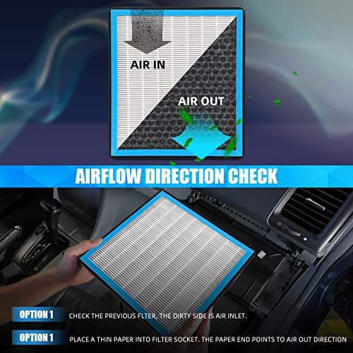 CF10134 Cabin Air Filter HEPA Air Conditioner with Activated Carbon