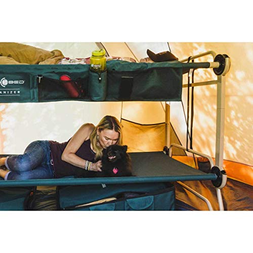 Disc-O-Bed Large Cam-O-Bunk Cot with Organizers - Thumbnail 6