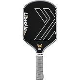 LiberAla Pickleball Paddles & Set of 2, USAPA Approved Carbon Fiber Pickle Ball Paddle, PP Honeycomb Core, Lightweight & Comfort Grip for Beginners, Pros, Men, Women, Adults, Kids