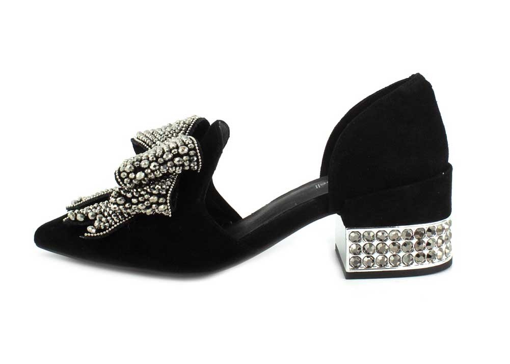 valenti embellished bow loafer