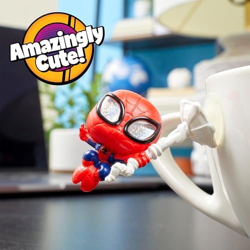 Capsula da collezione Marvel™ Doorables Spider-Verse, personaggi giocattolo da 3,8 cm, confezione a sorpresa, giocattoli per bambini dai 5 anni