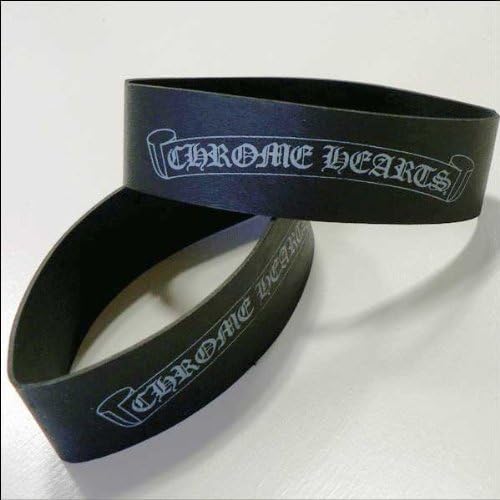Amazon Co Jp クロムハーツ Chrome Hearts ラバーバンド ラバーブレスレット 並行輸入品 服 ファッション小物