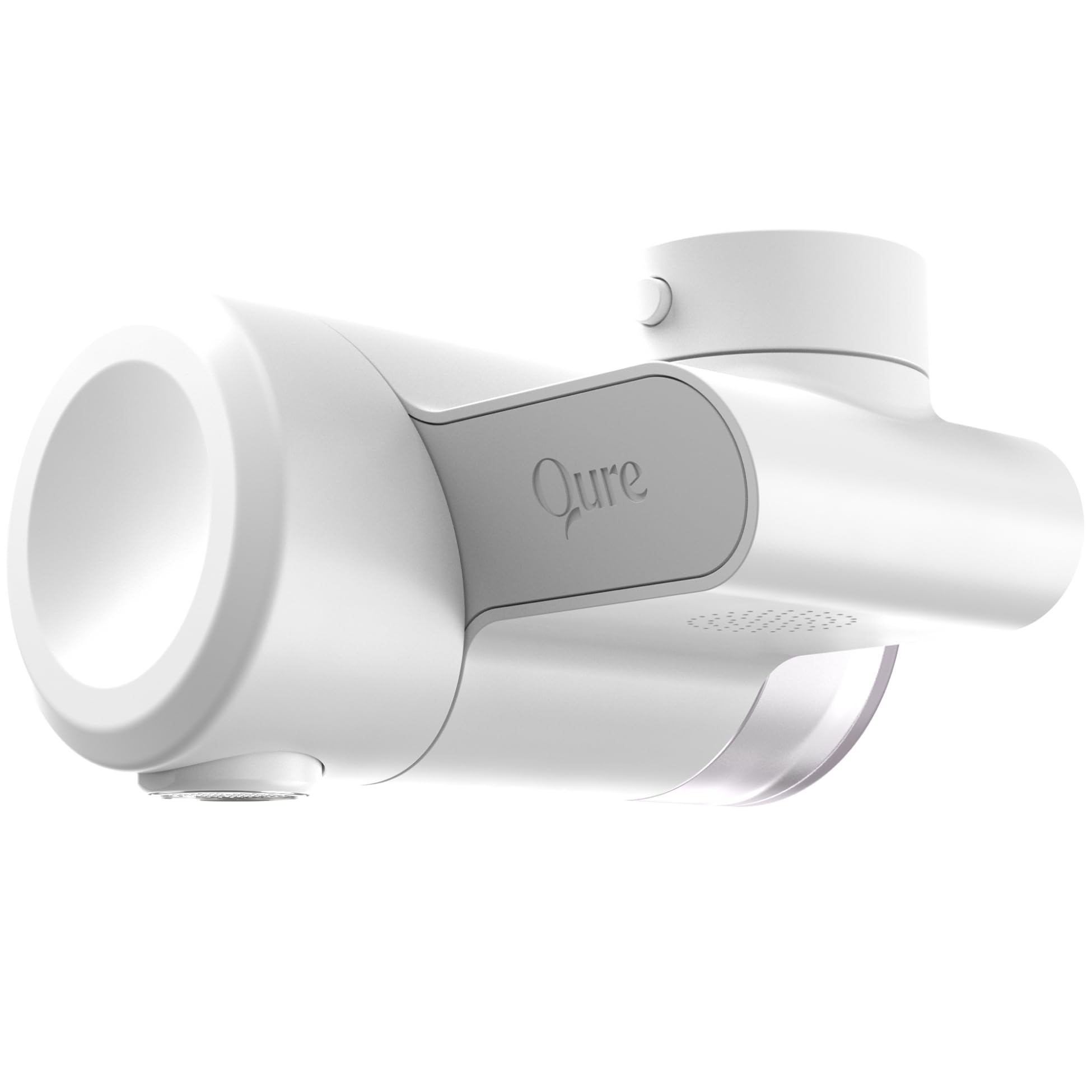 Photo 1 of Qure Skincare Bathroom Sink Filter Water Faucet for Skin, Reduces 99% Chlorine and Heavy Metals, Skin Hydration in 4 Weeks, Reduces Build-Up, Balances pH, Softer Skin & Hair - White