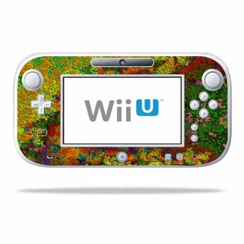 MightySkins Skin Compatible with Nintendo Wii U Gamepad Controller wrap Sticker…