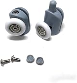 Linwnil Shower Door Rollers 8 Pcs Set 25mm Diameter Bathroom Replacement Parts view 3