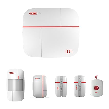 SZABTO komplettes drahtloses GSM Home Security Alarmanlage als Einbruchschutz Sicherheit durch Bewegungsmelder und Türsensore