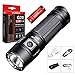 SKYBEN Klarus G20 3000 Lumens CREE Next Gen. XHP70 N4 LED USB Rechargeable Flashlight Dual-Switch Tactical Search Light with Battery,Holster,O-Ring USB Light