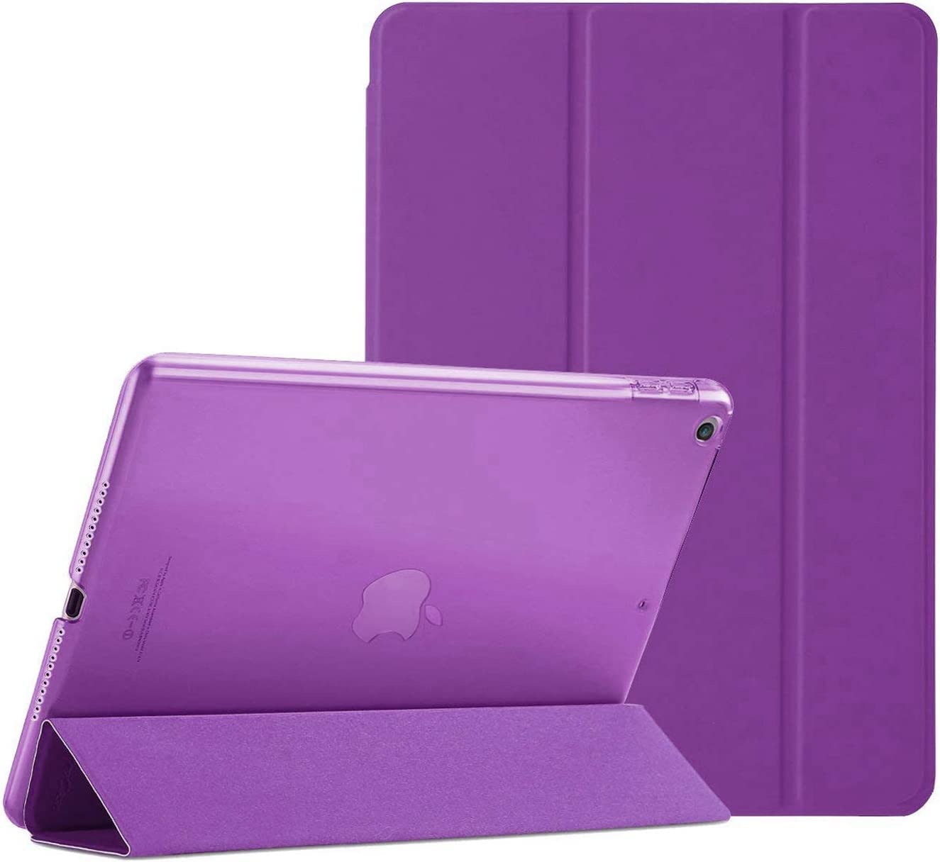 Smart Case for iPad Pro 10.5 (2017) A1701, A1709 - iPad Air 3 (2019) A2152, A2123, A2153, A2154 - Purple