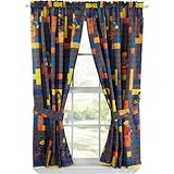 Lego Movie Curtain Panels, Set of 2