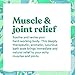 Asutra, Muscle & Joint Relief, 100% Pure Dead Sea Bath Salts, Melt The Aches & Pains Away, Rich In Vital Healing Minerals, Organic Eucalyptus, Peppermint & Clary Sage Essential Oils, 16ozthumb 2