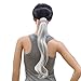 SWACC Women Long Straight/Curly Wavy Wrap Around Ponytail Extension Synthetic Hair Piece Clip in Hair extensions (Curly Wavy, Silver Gray)thumb 2