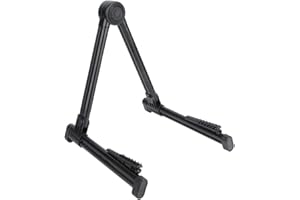 Portable Foldable A Frame Guitar Stand Lightweight for Acoustic Electric Guitars Players