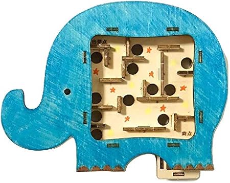 Amazon 木で作る迷路ゲーム ぞう １０個セット 工作キット イベント 手作り 工作 おもちゃ おもちゃ