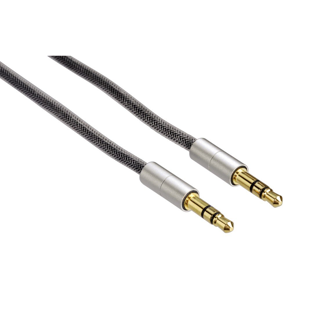 Hama 2m AluLine 3.5 mm Jack Plug Stereo Connecting Cable