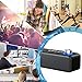 LENRUE Soundbar Bluetooth Speakers 10W 3D Surround Sound with Enhanced Bass, Bluetooth 5.0 Home Theater Speaker Bar Wired and Wireless Connection, Support for Projector, Tablet, PC and TV (Black)thumb 4