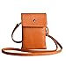 katloo Women Girls Small Crossbody Bag Wallet Purse PU Leather Cell Phone Pouch for iPhone