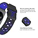 Band for Apple Watch 42mm, Alritz Silicone Sport Straps Replacement Wristband Bracelet for Apple Watch Series 3 / Series 2 / Series 1 / Nike+, Free Protective Case Included