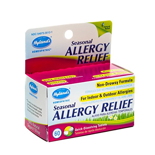 Allergy Pills by Hyland's, Non Drowsy Seasonal Allergy Relief, Safe and