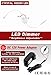 Crystal Vision Hollywood Style Makeup Mirror LED Light Kit Provided by Samsung for Cosmetic Mirror Vanity Mirror w/Dimmer Controller (75 LED Bulb / 12.5ft) [Slim Cool White]
