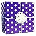 Purple Polka Dot Jumbo Gift Wrap