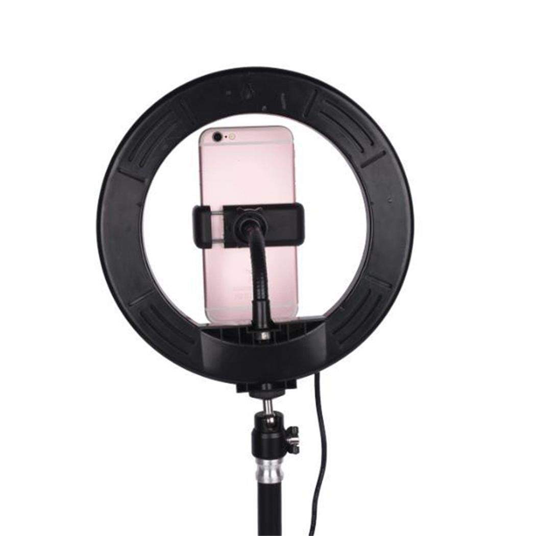 lazinem Dimmable Studio Photo Video Live Lamp Phone LED Ring Fill Light On-Camera Video Lights
