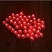 Neo LOONS® 50pcs/lot 50 X Red Round Led Ball Lamp Balloon Light Long Standby time for Paper Lantern Balloon Light Party Wedding Decoration