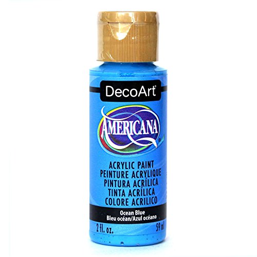 DecoArt Americana Acrylic Paint, 2-Ounce, Ocean Blue