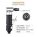 DRILLPRO Air Die Grinder, 1/4'' Air Angle Die Grinder, Pneumatic Cut Off Polisher, Cleaning Cutting Tool + 1/4