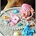 ELINKA Sea Life Stlye Silicone Candy Chocolate Clay Gumpaste Sugar Cake Decorating Craft Fondant Starfish Tools