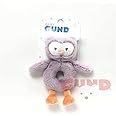 Spin Master Baby GUND Baby Toothpick Quinn Owl Rattle Plush Stuffed Animal, Purple, 7.5"