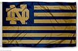 Notre Dame Irish Alumni Nation Stripes Flag